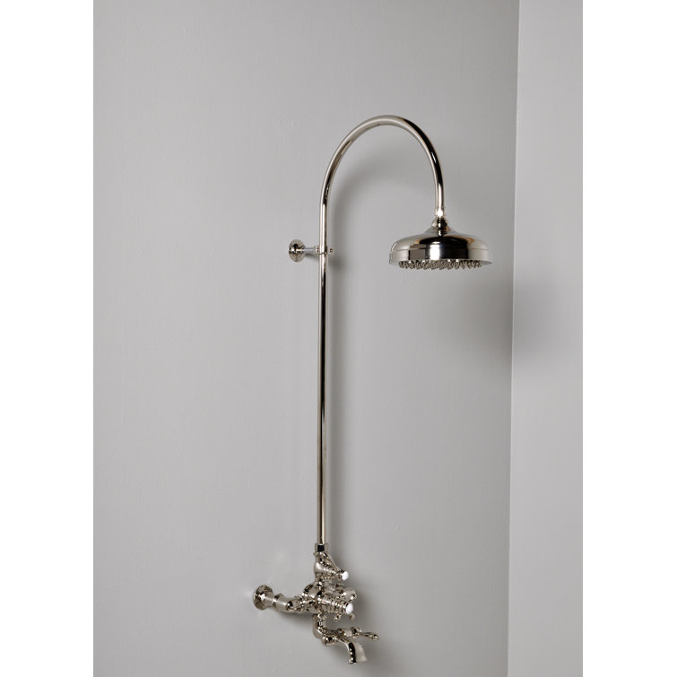 Strom Living Exposed Thermostatic Shower System 41″ Wall Mounted with 1